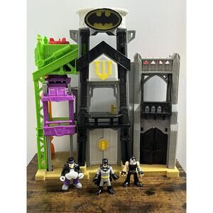 Fisher Price Imaginext DC Super Friends Wayne Manor Batman Playset & Figures